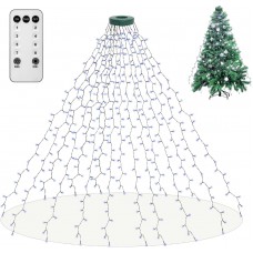 Christmas String Lights for Tree, 400 LEDs Christmas Tree Lights with Memory Function & 8 Modes, 6.6FT x 16 Lines Fairy Lights with Remote Control & Timer for Christmas Tree Decorations - Cold White Christmas String Lights for Tree, 400 LEDs Christmas Tree Lights with Memory Function & 8 Modes, 6.6FT x 16 Lines Fairy Lights with Remote Control & Timer for Christmas Tree Decorations - Cold White
